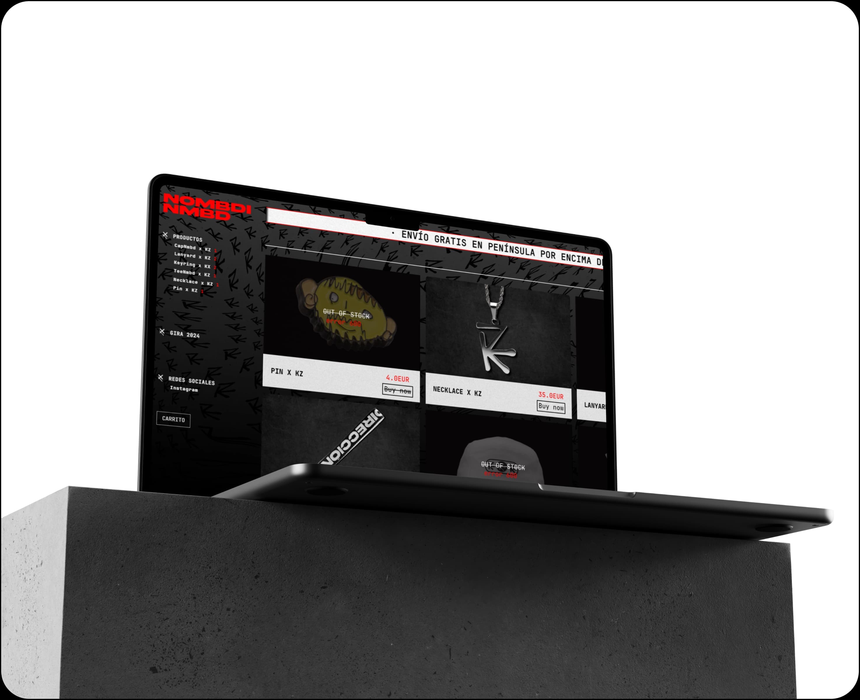 Proyecto Nombdi - Web y ecommerce